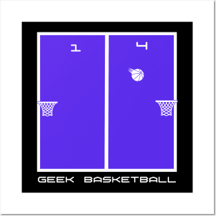 Geek Basketball Posters and Art